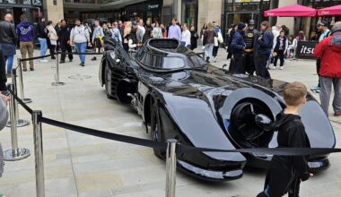 Batman car in Edinburgh. How cool is this?