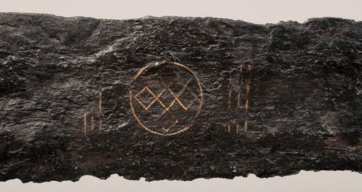 Medieval Sword With Inscribed Symbol Found In The Netherlands