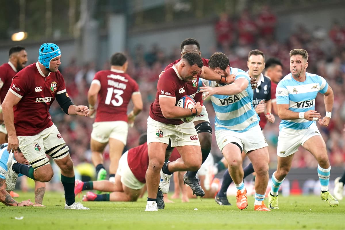 Lions vs Argentina LIVE: 1888 Cup match stream, latest score and rugby updates today
