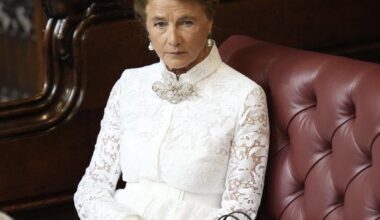 Princess Antonia, Duchess of Wellington at the State Opening of Parliament, 2024