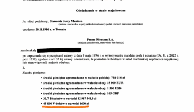 Polish MP Sławomir Mentzen lists Fortnite V-Bucks in his financial disclosure