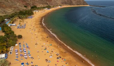 Playa De las Teresitas , Tenerife, Spain