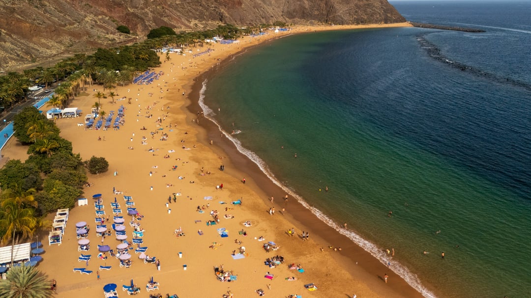 Playa De las Teresitas , Tenerife, Spain