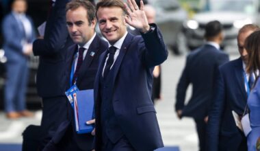 Macron urges Trump to end trade war after NATO deal to boost defense spending – POLITICO