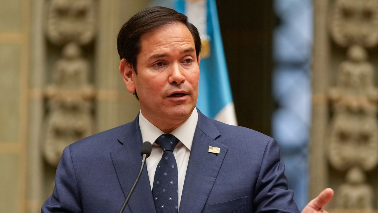 U.S. Secretary of State Marco Rubio (AP Photo/Mark Schiefelbein, Pool, File)