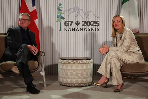 G7, confronto Meloni con gli altri leader Ue a vigilia vertice