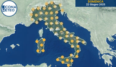 Meteo Italia oggi: temporali nel Nord, sole al Centro e Sud