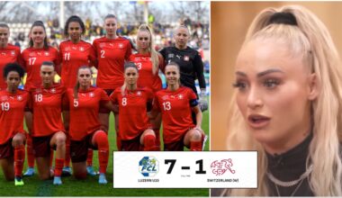 Alisha Lehmann Breaks Silence After Switzerland’s 7-1 Defeat Against U15 Boys Team
