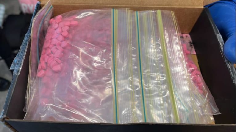 More than 1000 MDMA pills were seized as part of the investigation.