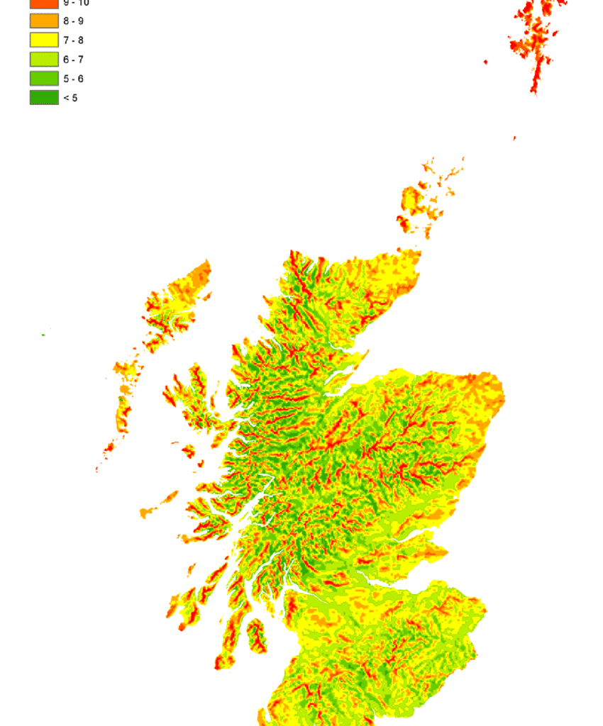 I saw this map for the first time recently and found it really fascinating. You might have fun trying to guess what it shows...