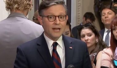 Mike Johnson Heckled After Falsely Claiming Sen. Padilla ‘Charged’ Kristi Noem and Demanding Censure