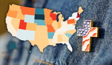 % Change in ‘Religiously Unaffiliated’ Adults by US State