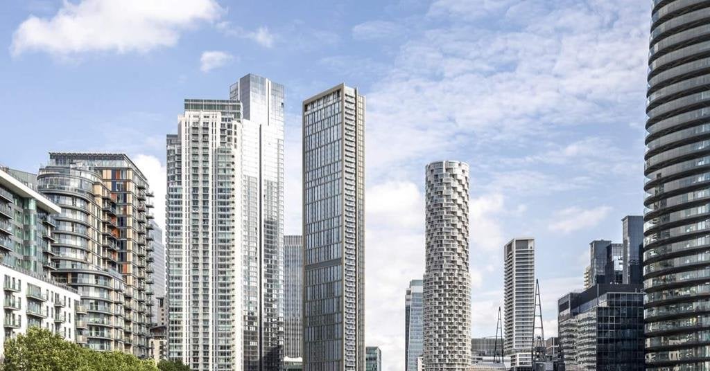 Patel Taylor unveils images for 54-storey Canary Wharf tower
