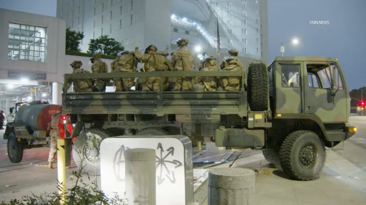 National Guard arrives in LA – NBC Los Angeles