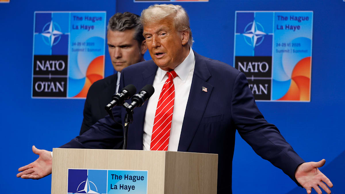 Nato-Gipfel: ++ Trump lobt „sehr nettes“ Gespräch mit Selenskyj – und droht dann Spanien ++ Liveticker