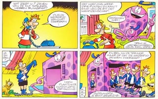 Schooltijdschriftstripnostalgie
