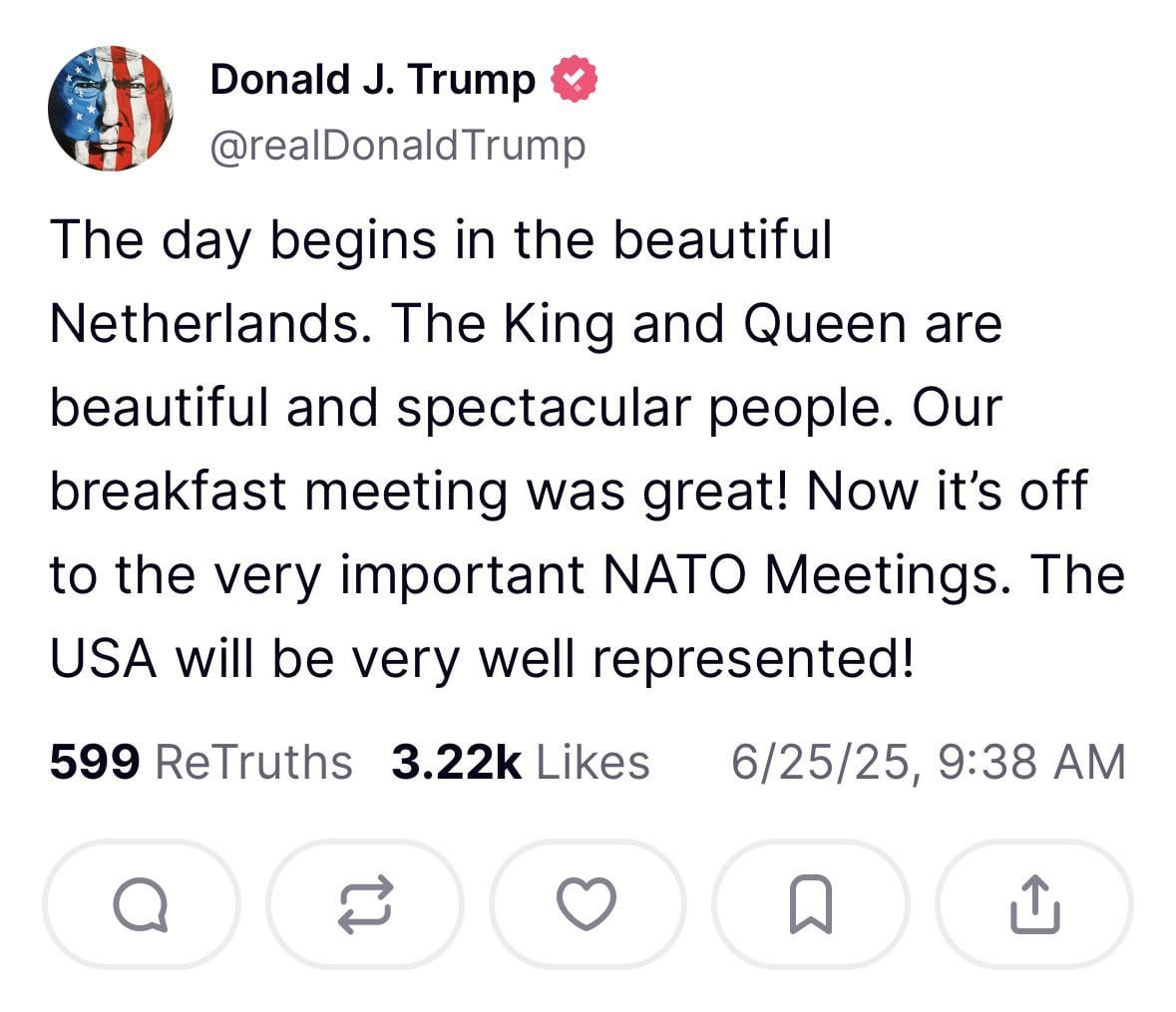 Nothing but praise for our beautiful country and spectacular people. How come he always shits on the rest of Europe but not us?
