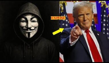 Anonymous Reveals New Reports Questioning Trump's "Victory" in 2024