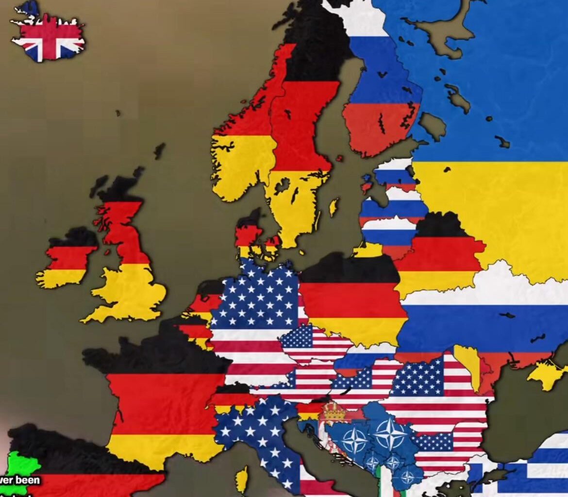 New Map of western europe just dropped