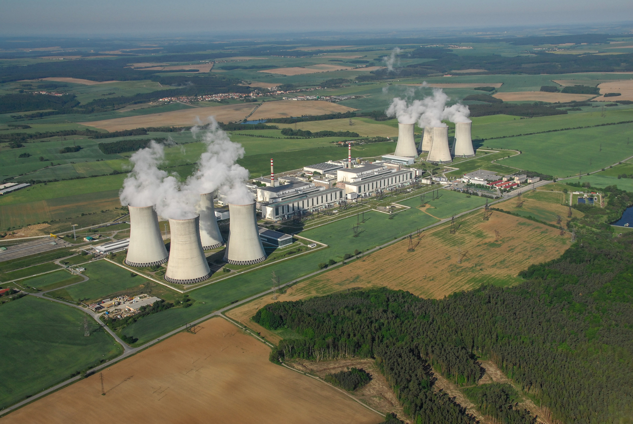 Dukovany nuclear power plant site, located about 170 kilometers southeast of Prague. (KHNP)