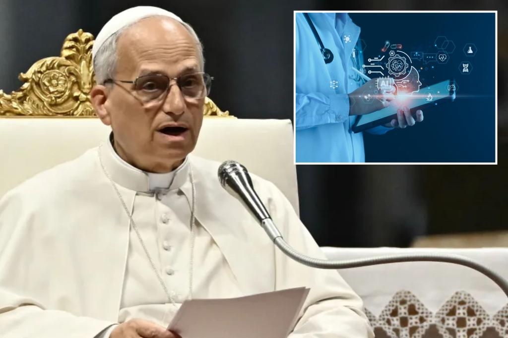Pope Leo says AI threatens humanity, 'poses challenges to human dignity'