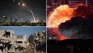 IDF headquarters hit by Iranian missile attack as Islamic Republic launches barrage of missiles at Tel Aviv
