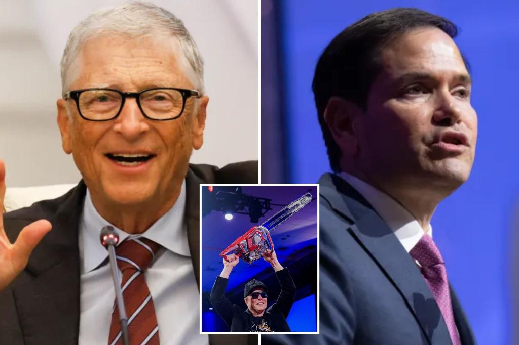 Bill Gates begged Marco Rubio to undo Elon Musk's USAID cuts