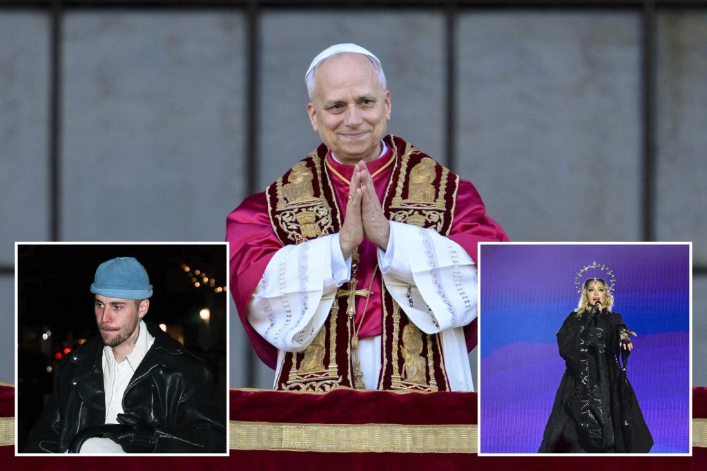 Pope Leo XIV has an A-list roster of cousins -- including Madonna, Justin Bieber and more