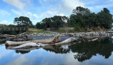 New bridge, walkway protecting historic Hauranga Pā in Taranaki opens