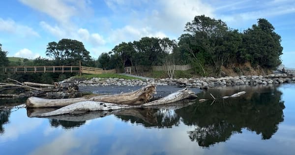 New bridge, walkway protecting historic Hauranga Pā in Taranaki opens