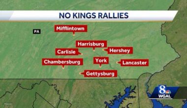 'No Kings' protests against Trump admin. set for Saturday in Susquehanna Valley