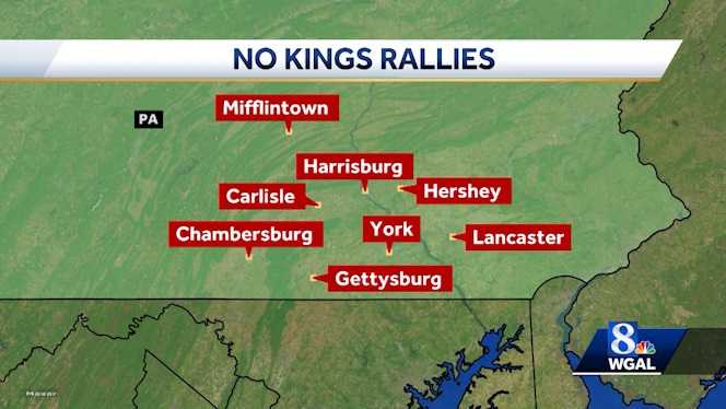 'No Kings' protests against Trump admin. set for Saturday in Susquehanna Valley