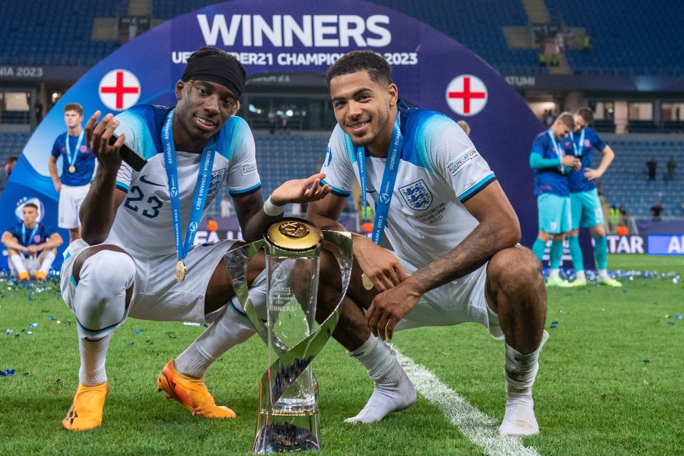 England U21s romped home to glory two years ago