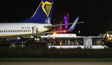 Ryanair-Maschine muss am Flughafen Memmingen notlanden – neun Personen verletzt