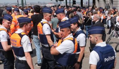 Overweldigend support voor de politie