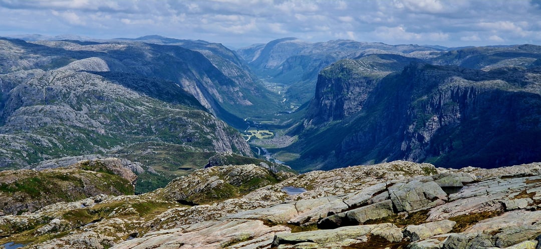 Hunnedalen and Gloppedalen (Rogaland)