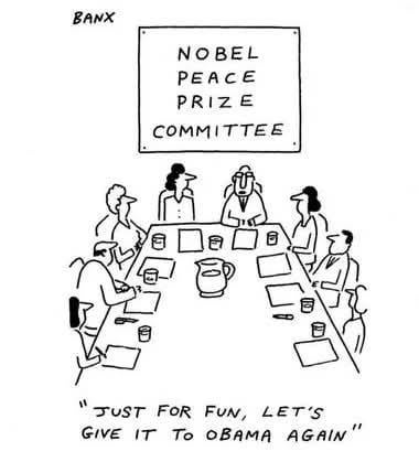 The Nobel Peace Prize Committee could do the funniest thing to piss off Trump.