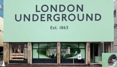 TIL there's a London Underground store in Seoul, Korea