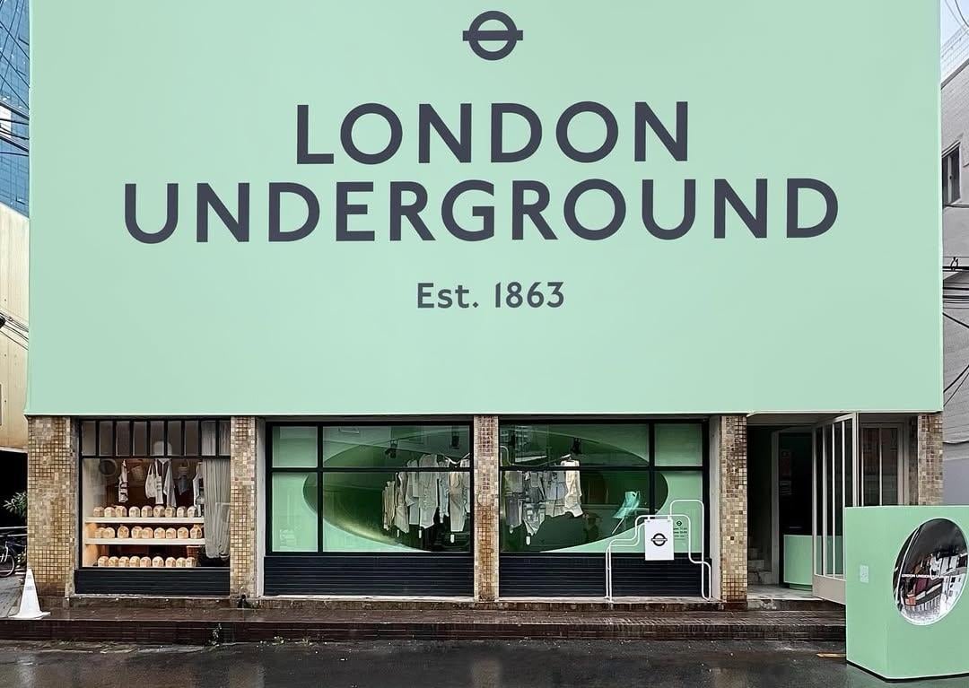 TIL there's a London Underground store in Seoul, Korea