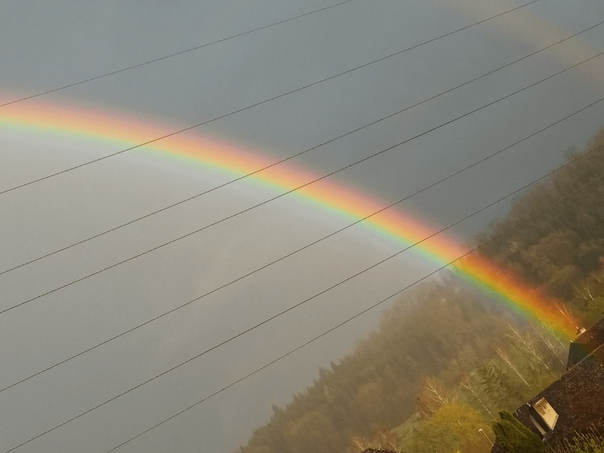 schöner Regenbogen 🌈