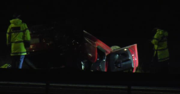 One killed in horror crash on Auckland motorway, four injured