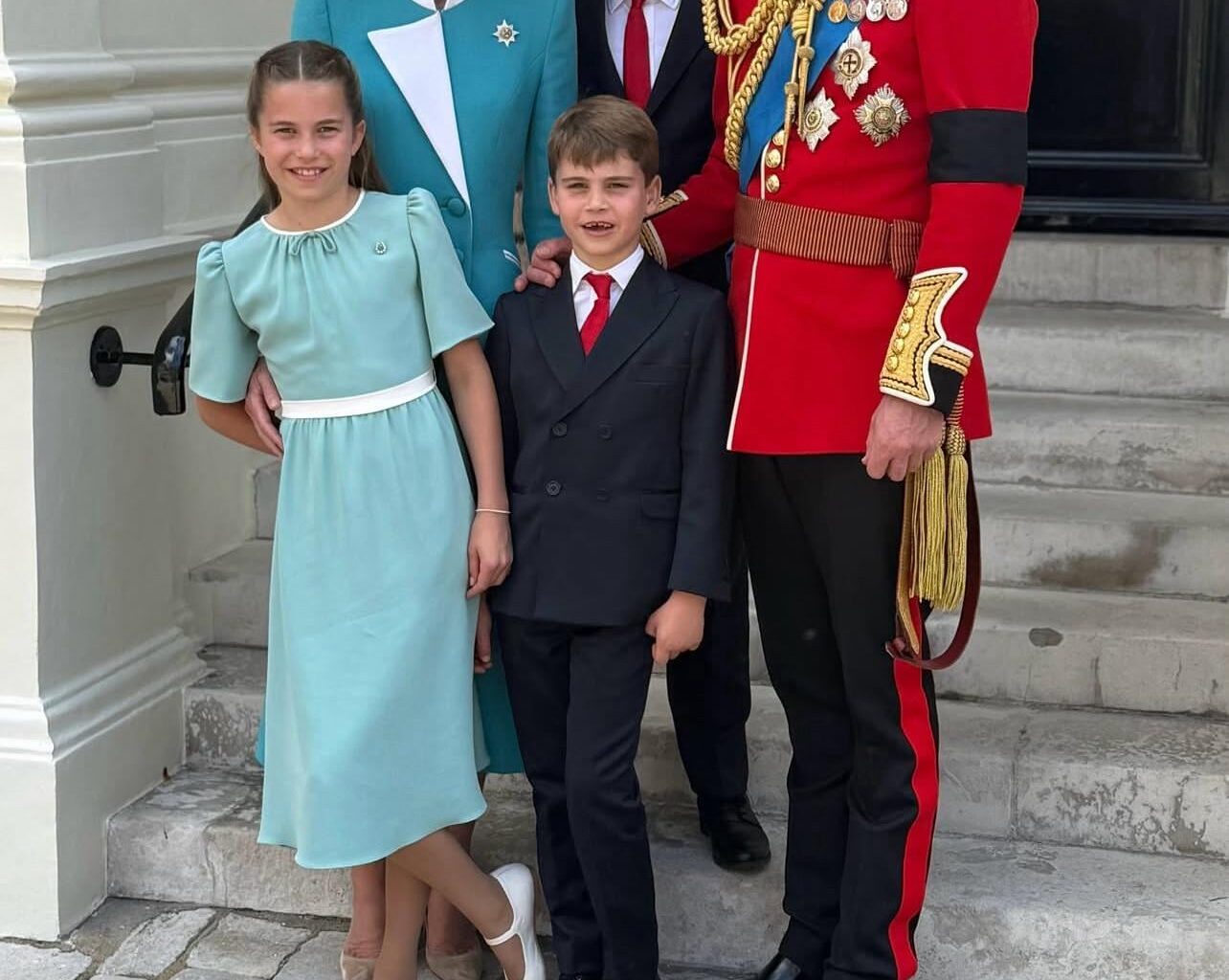 PPOW family photo from Trooping the Colour on IG