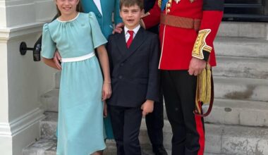 PPOW family photo from Trooping the Colour on IG