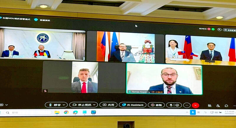 Taiwan, Czechia ink Ukraine deal