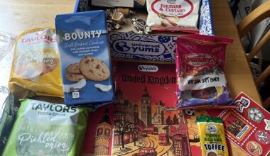 Wife got me a snackbox subscription - monthly snacks from around the world. This Month is UK. How did they do?