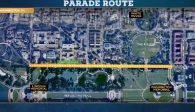 See D.C. route maps for Trump's military parade celebrating the Army's 250th anniversary