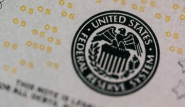 Eagle printed on bill of America with federal reserve logo