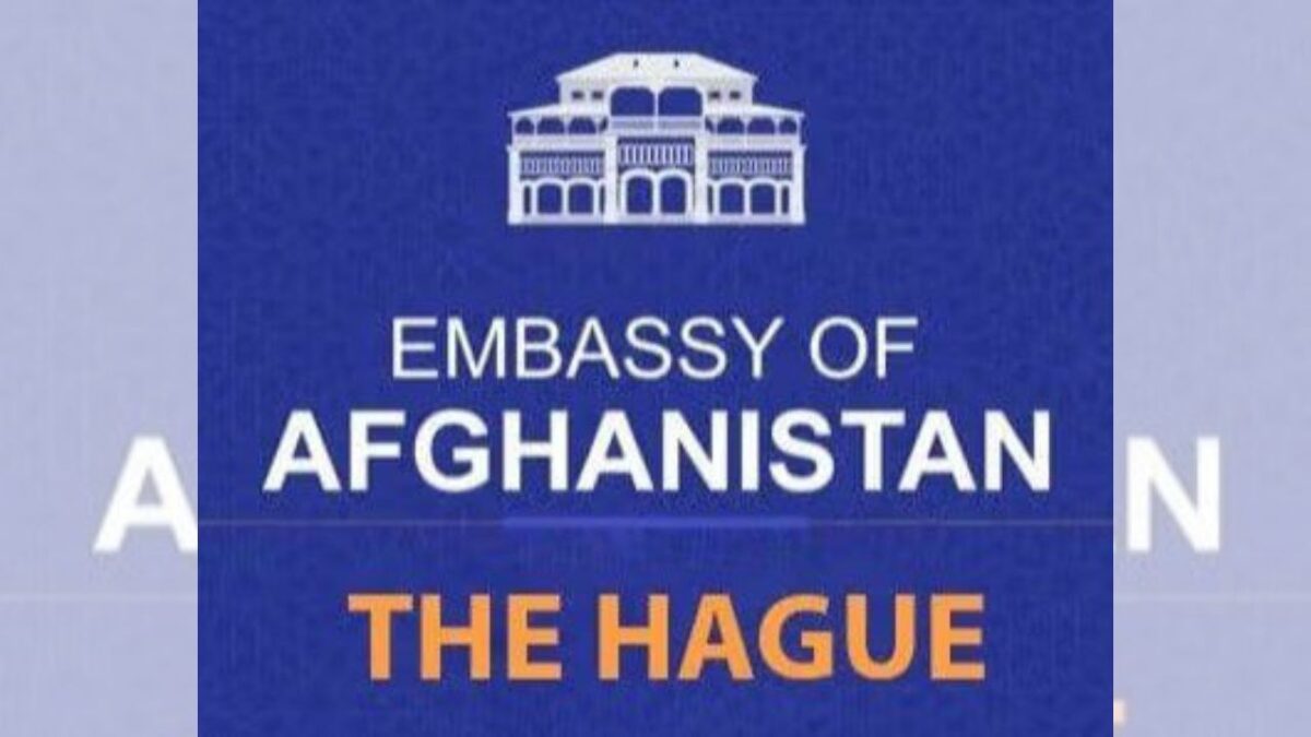 Afghanistan’s embassy in the Netherlands denies changes to national symbols amid public scrutiny