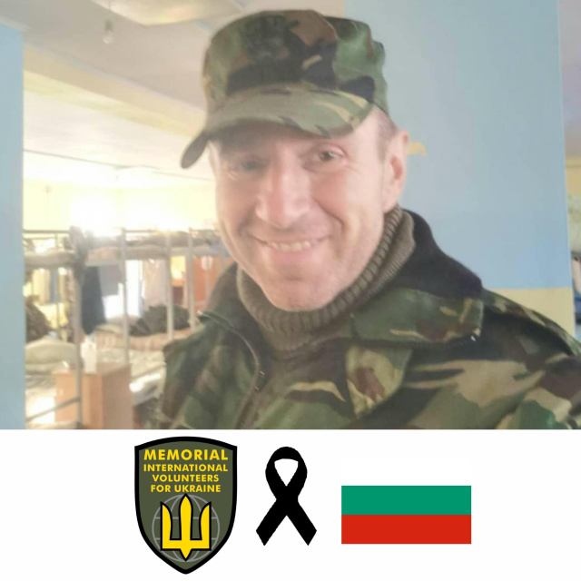 Bulgaria: Bulgarian Vladislav Mladenov Killed in Action in Ukraine