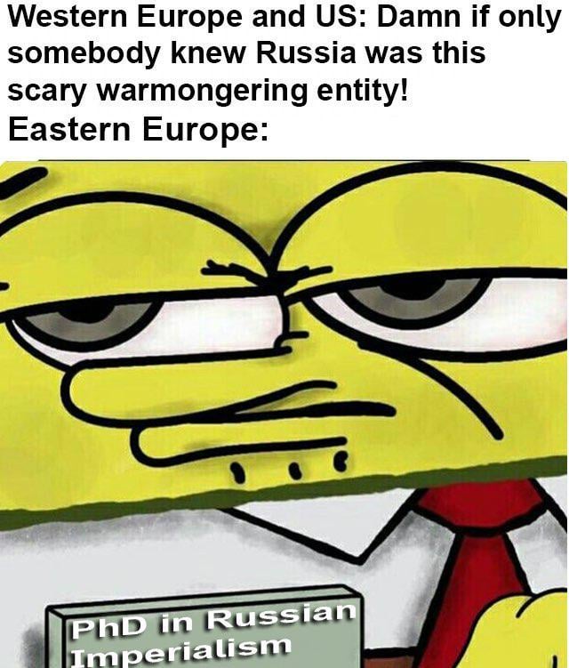 Wanna know what to do when encountering a Russian? Ask any nation previously under their rule.